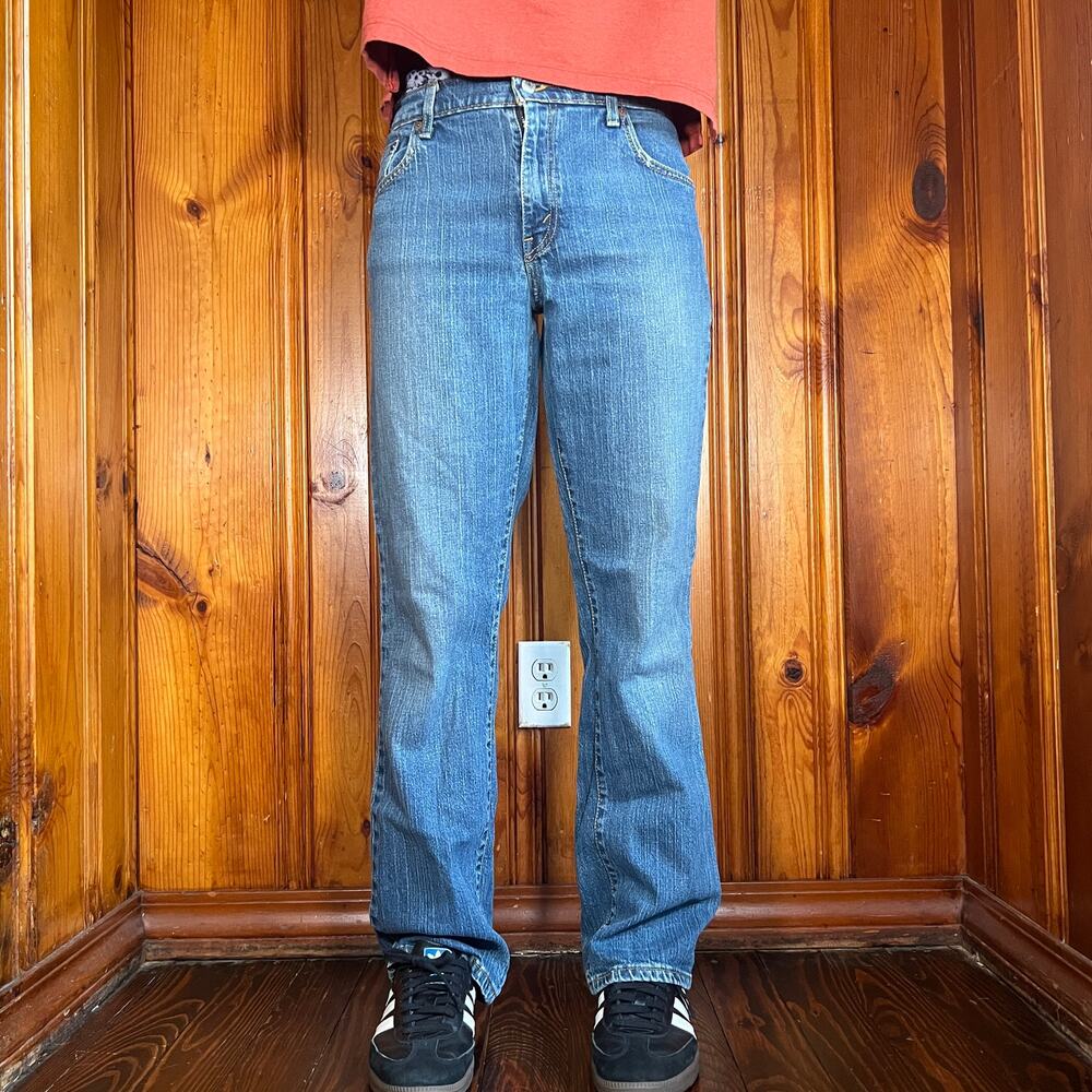 Levi's 28 x 32 Y2K Bootcut Jeans Blue Relaxed